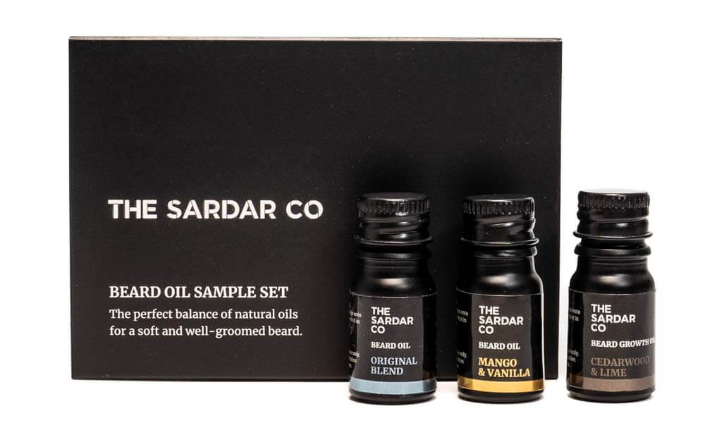 Check out Beard Oil Sample Set - Set of Three