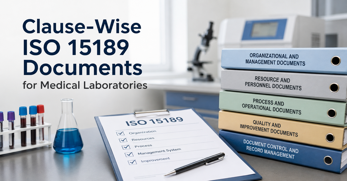 Clause-Wise ISO 15189 Documents for Medical Laboratories