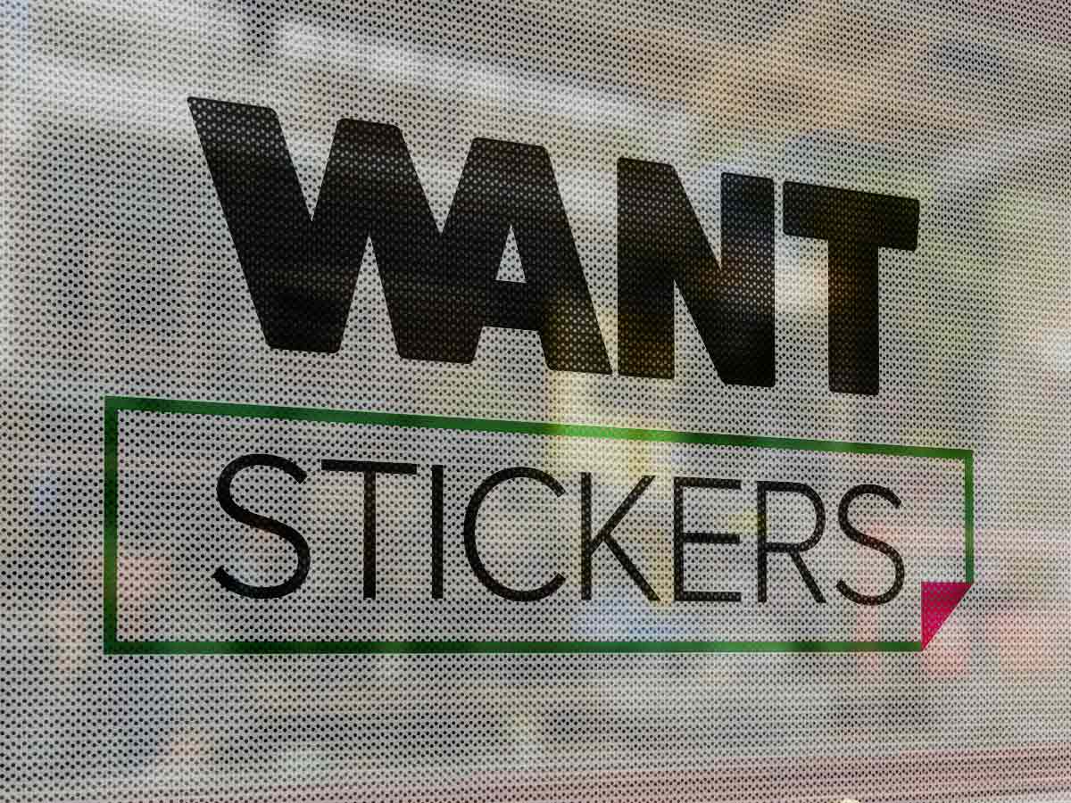 WHAT DO YOU LIKE, WINDOW-PERFORATED VINYL OR ACRYLIC SIGNS?