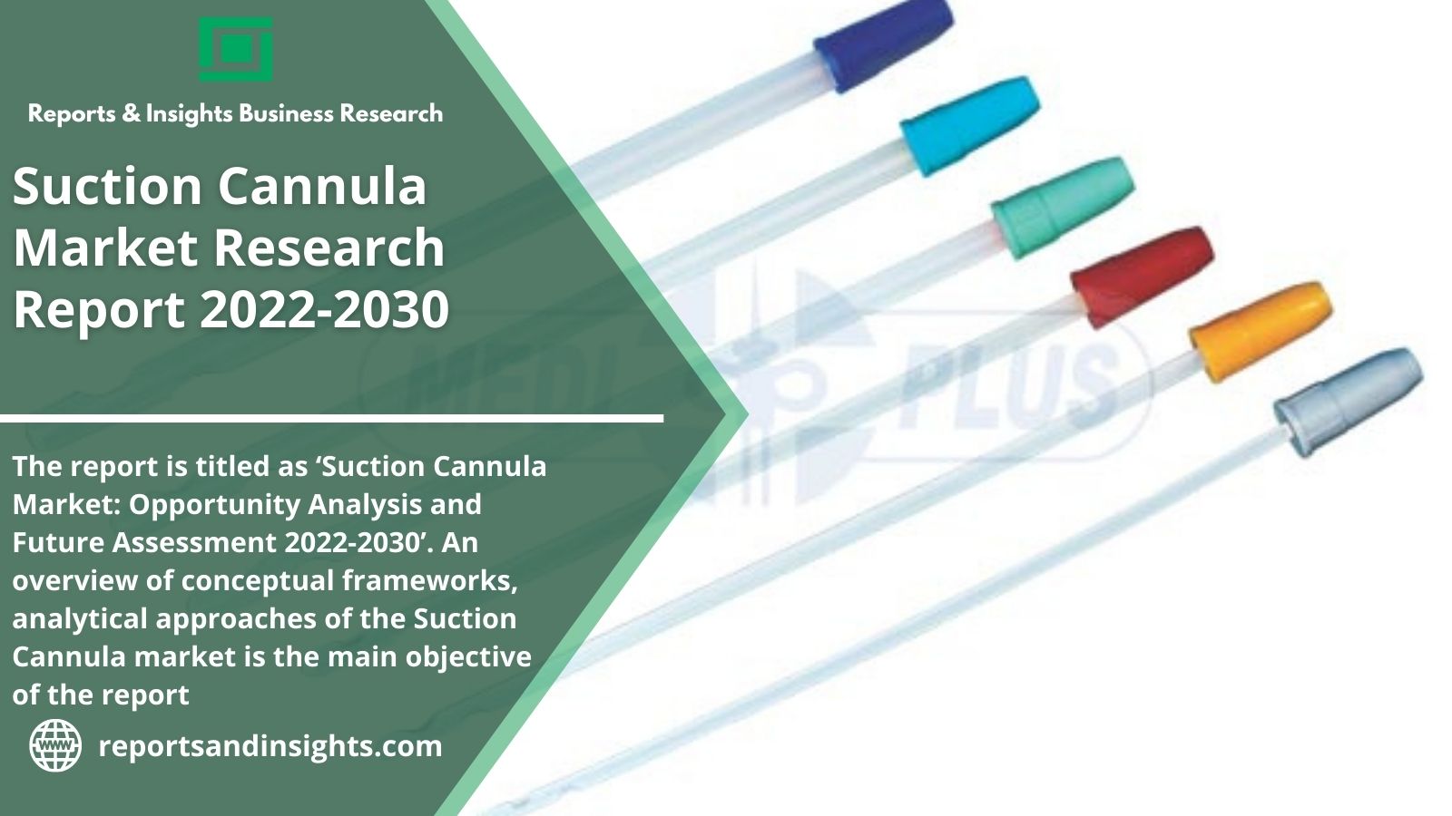 Suction Cannula Market to Witness Revolutionary Growth by 2030 | Industry Report by Reports and Insights: