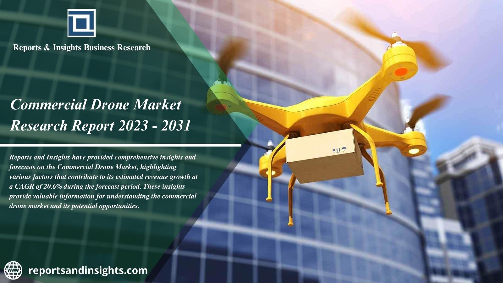 Commercial Drone Market 2031 to Witness Impressive Growth in Asia Pacific | DJI, Parrot SA, Yuneec International Co. Ltd