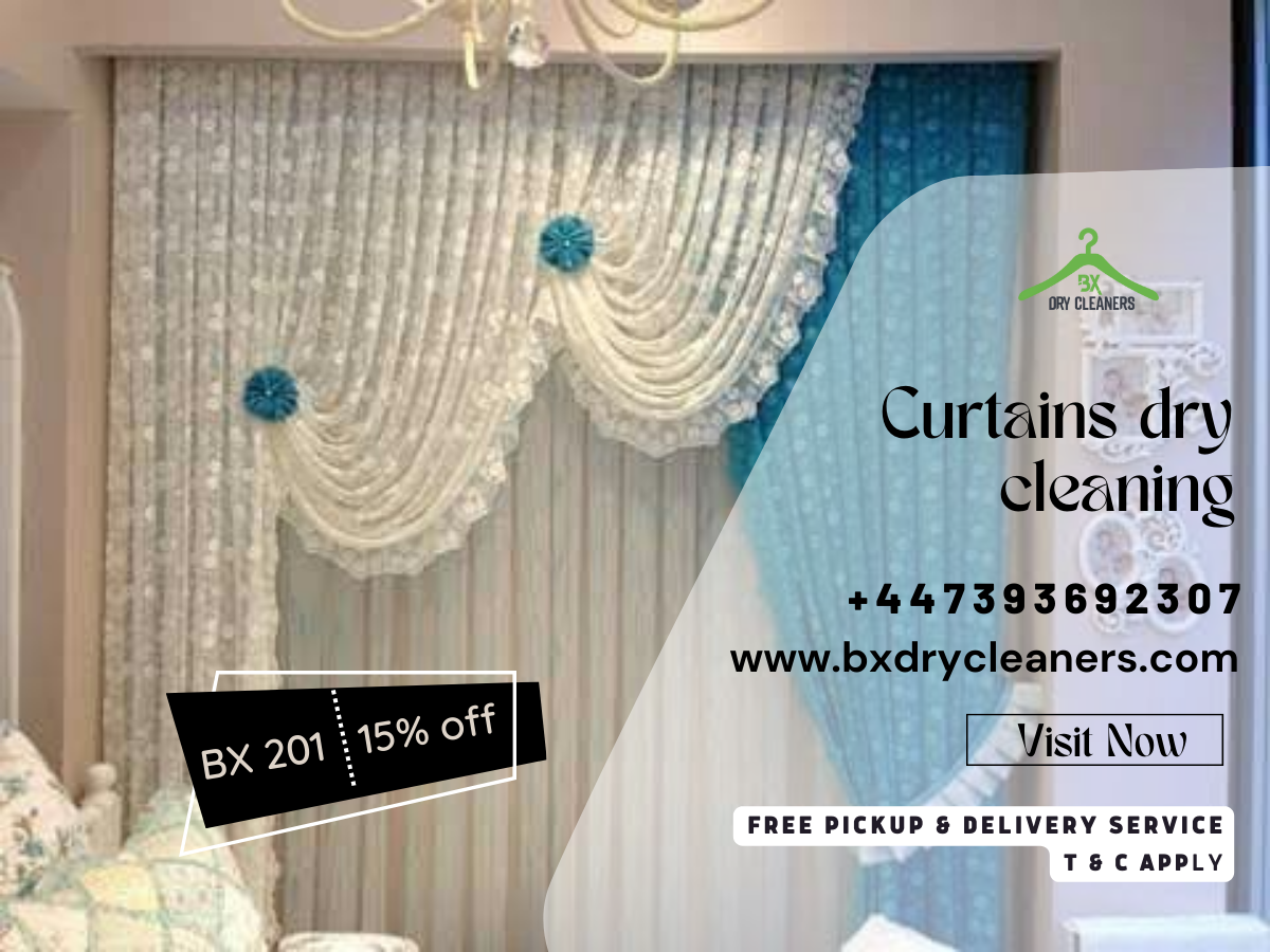 The Best thing to choose is a Curtains Dry Cleaning service in Watford