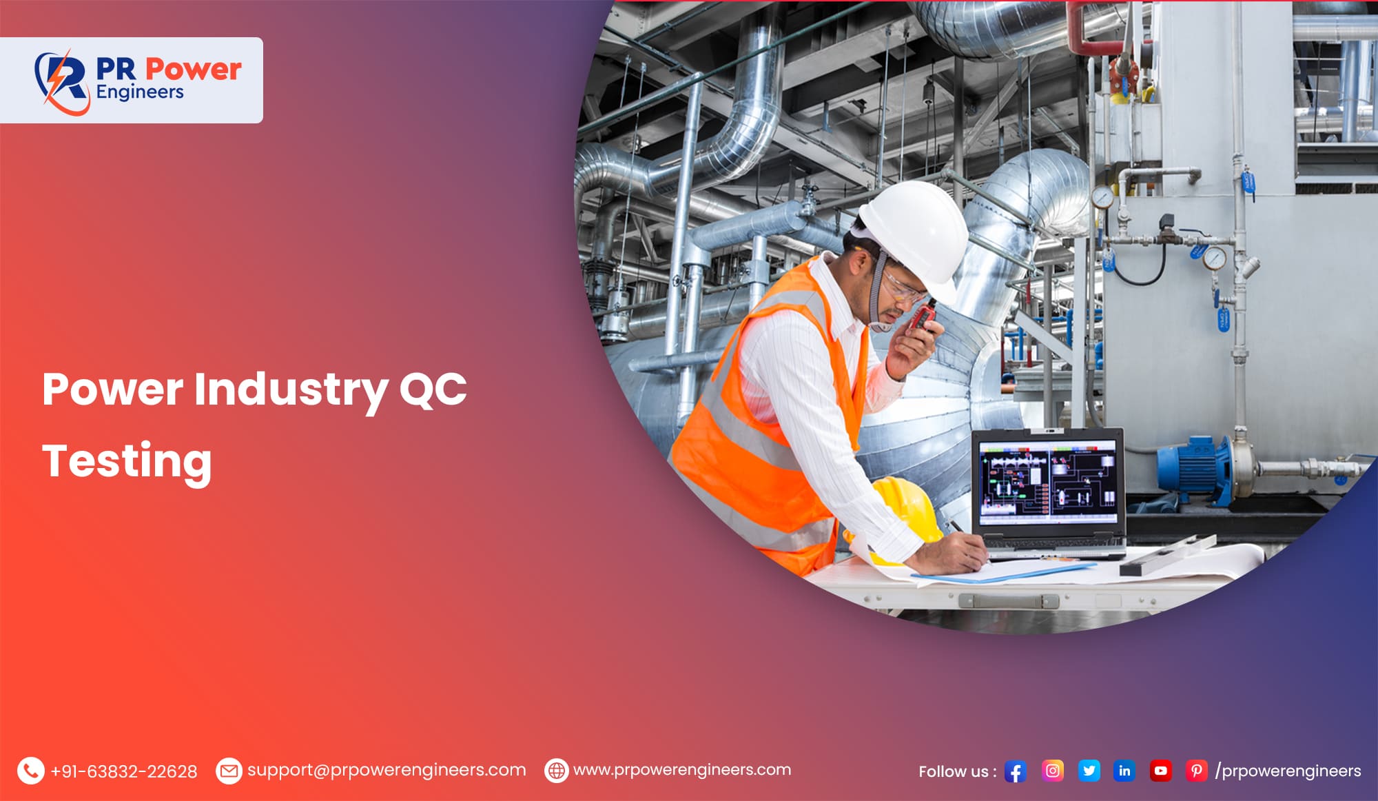  High-Quality QC Testing for Control and Relay Panels by PR Power Engineers