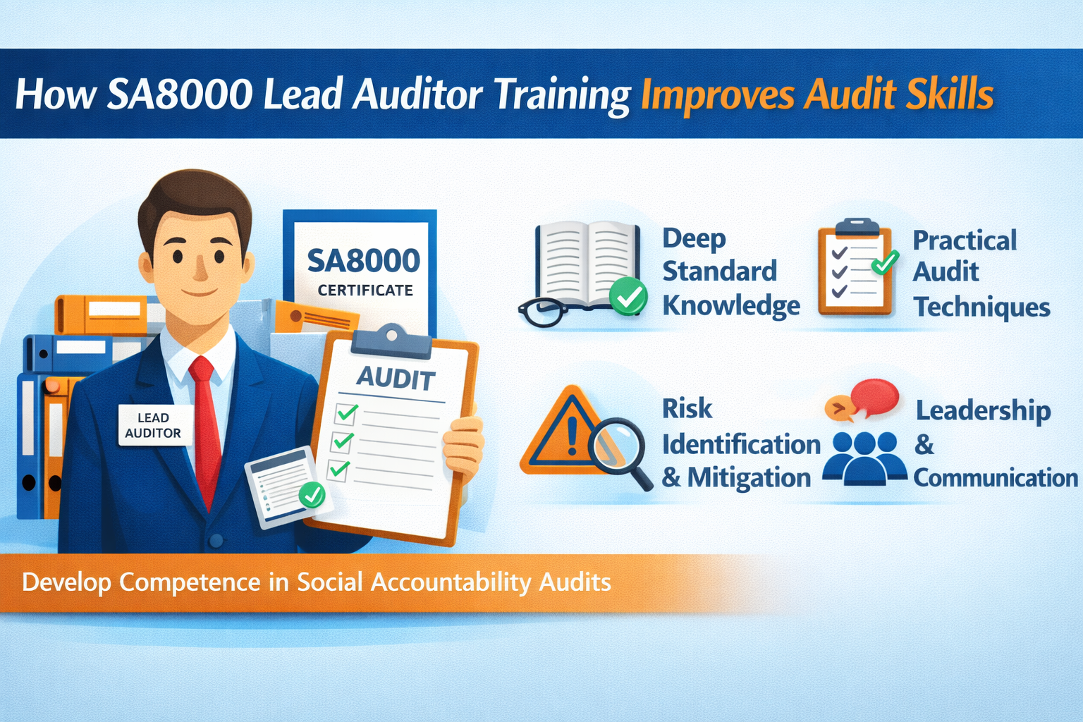How SA8000 Lead Auditor Training Improves Audit Skills