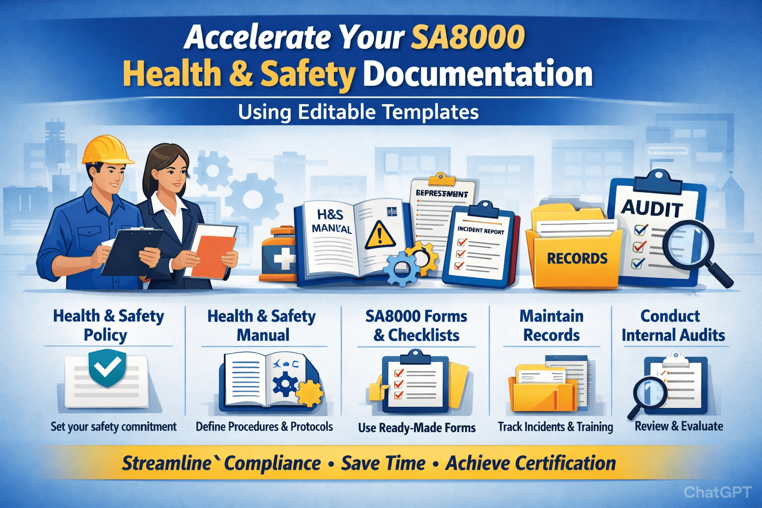 SA8000 Documentation Process: How to Accelerate Using Editable Templates