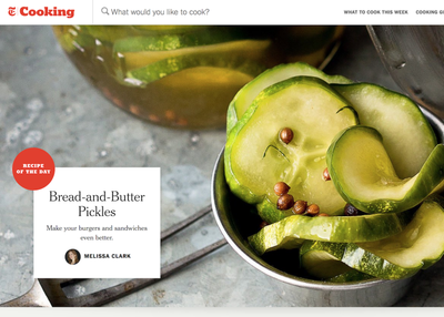 NYT Cooking's Platform Connects Users With A Balance Of Journalistic And Creative Content
