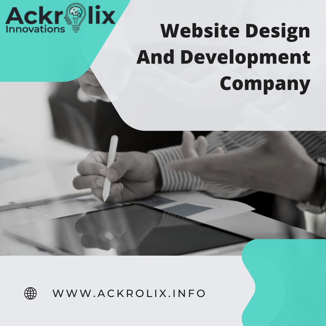 Ackrolix Innovations - The Best Website Design And Development Company In Kolkata