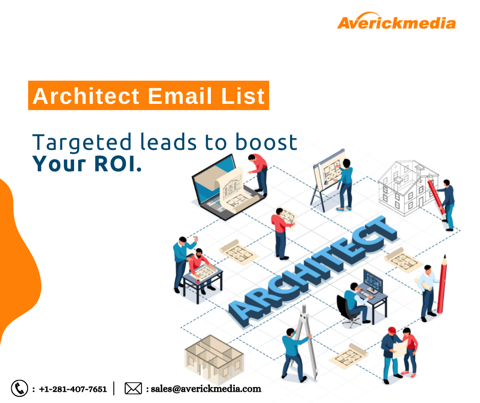 Enrich your data with our verified Architect Email List