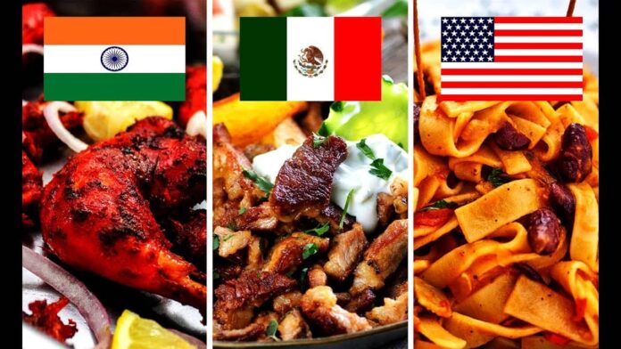 Countries with the best food