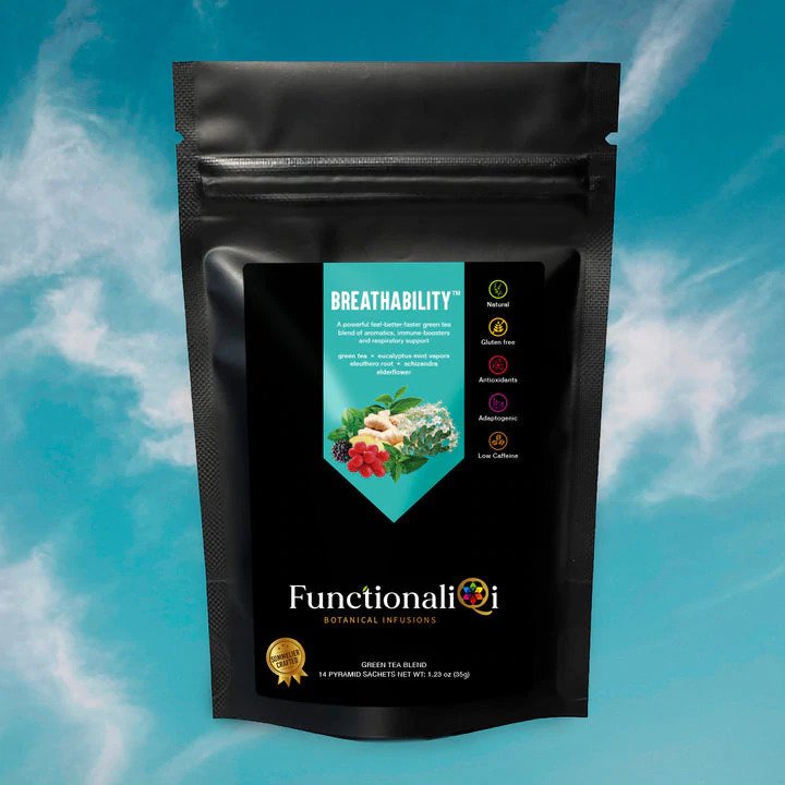 Breathability with Green Tea