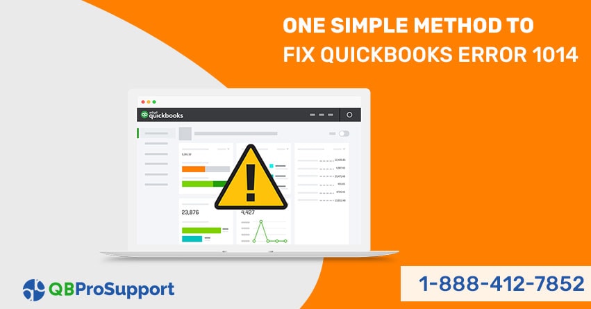 How to Fix QuickBooks Error 1014?