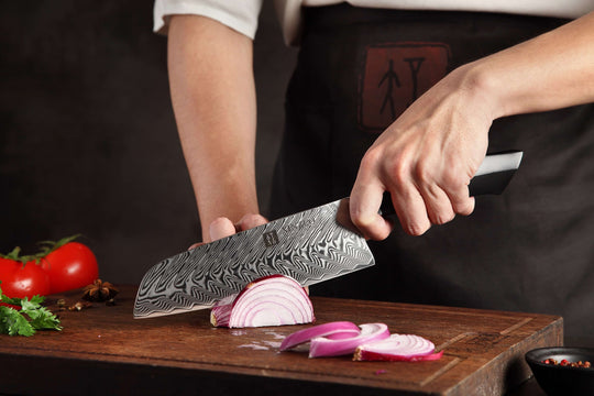 Best Japanese Santoku Knife Set | The Bamboo Guy