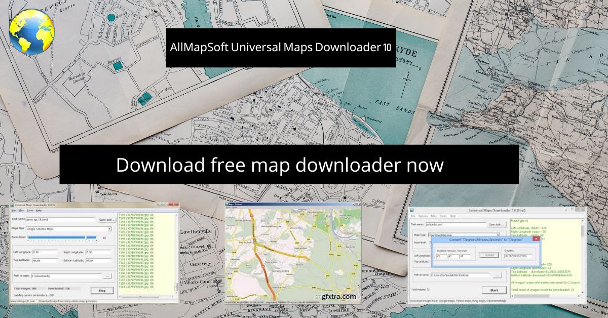 Best Universal Maps Downloader For Free || Downdad