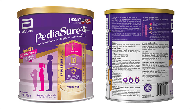 Cách pha sữa Pediasure