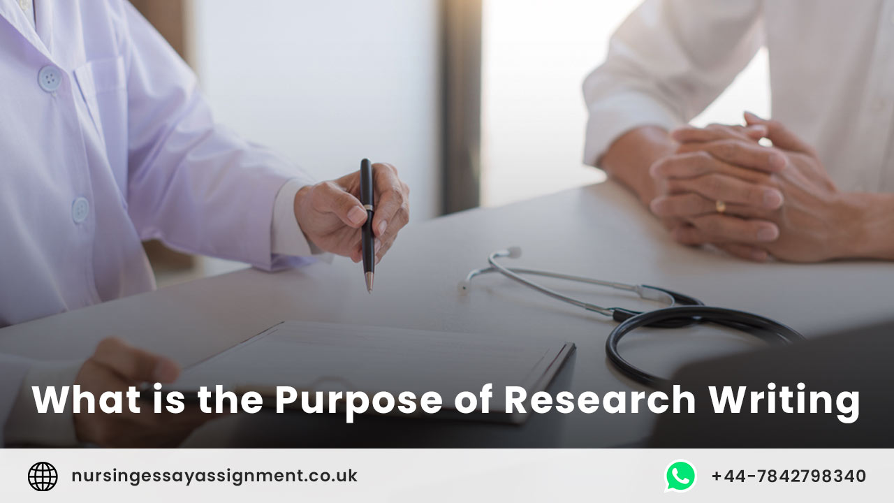 What is the Purpose of Research Writing