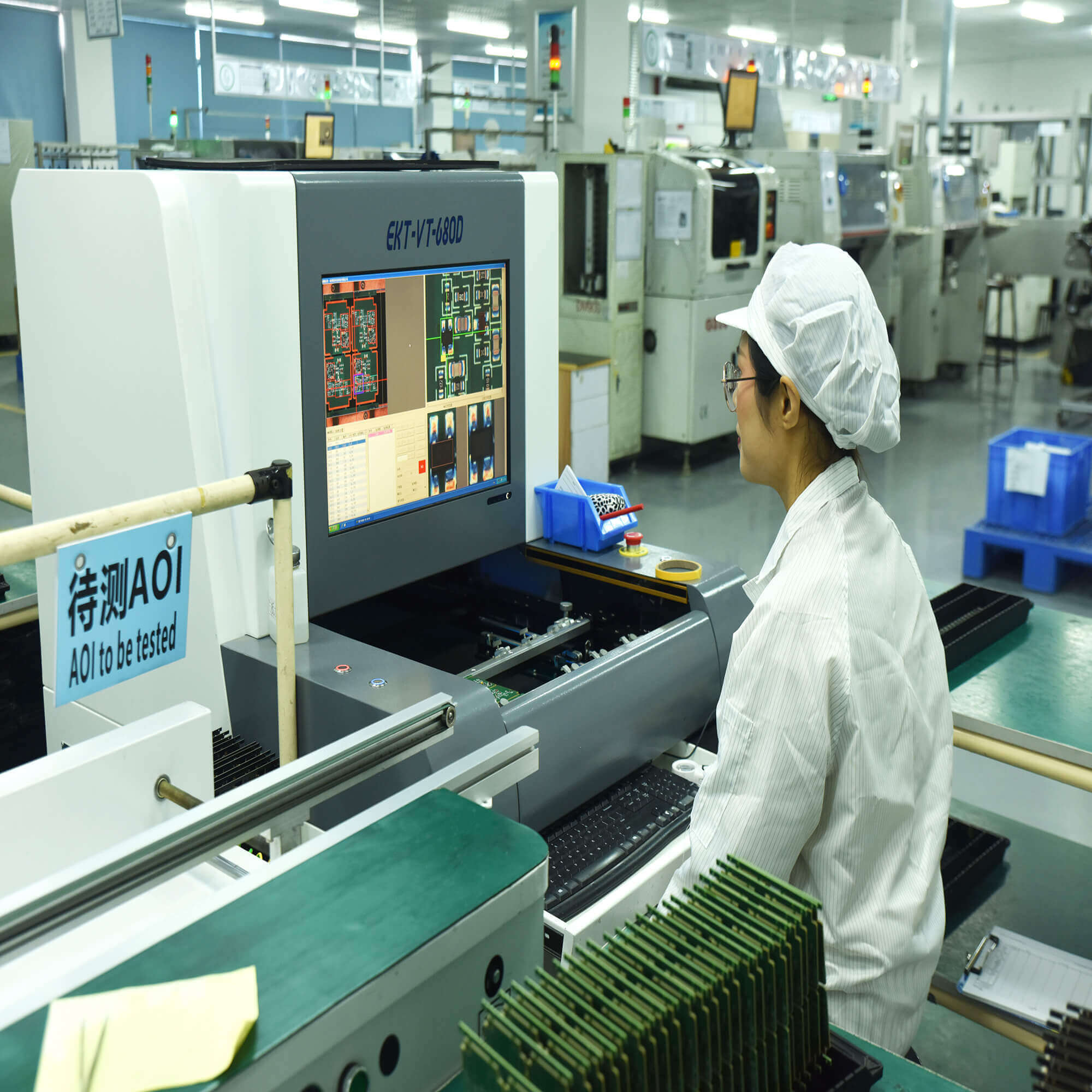 Simple PCB testing process