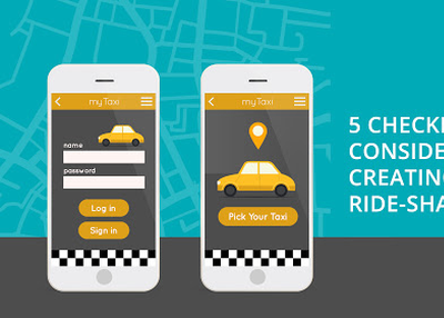 5 Checkpoints to Consider while Creating a Ride-sharing App