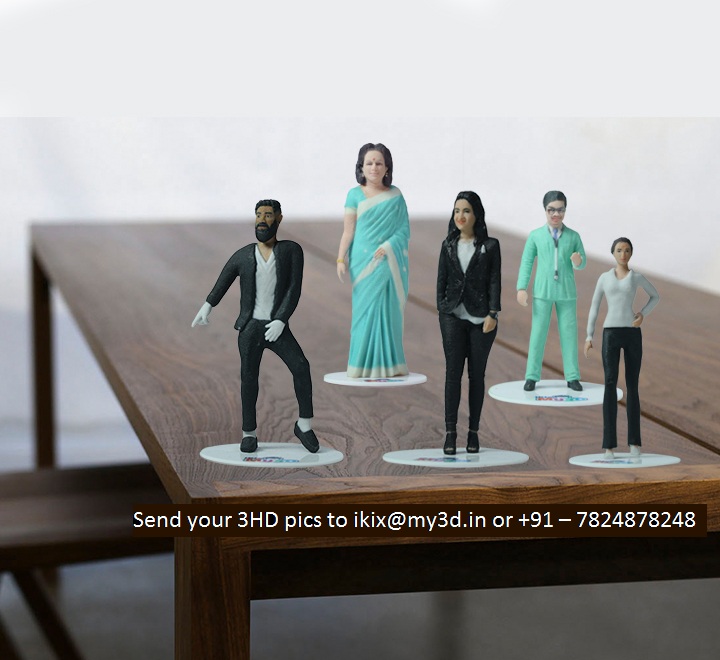 Get details of 3D Clones maker in India.