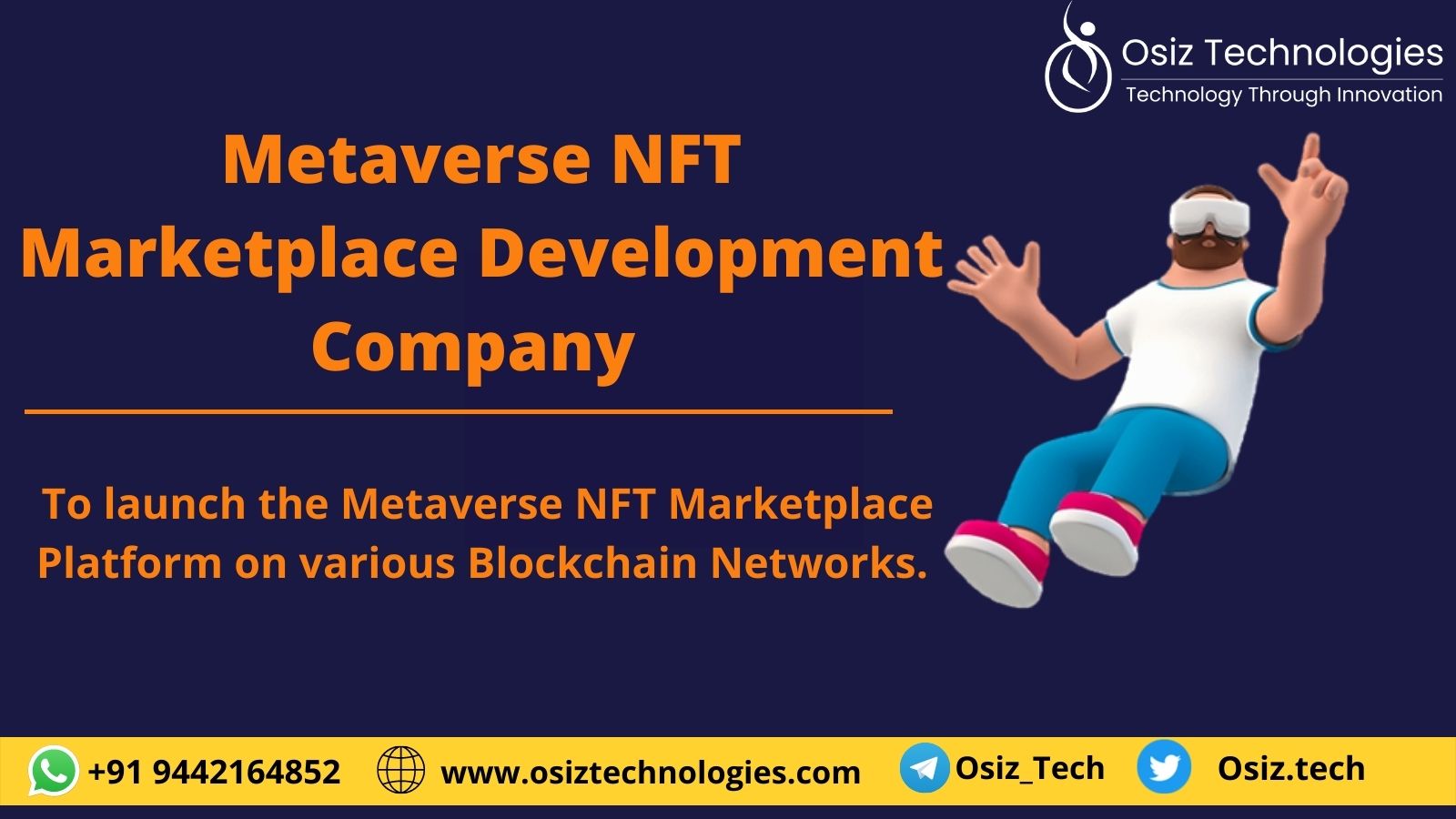 Metaverse NFT Marketplace Development Services & Solutions - Osiz