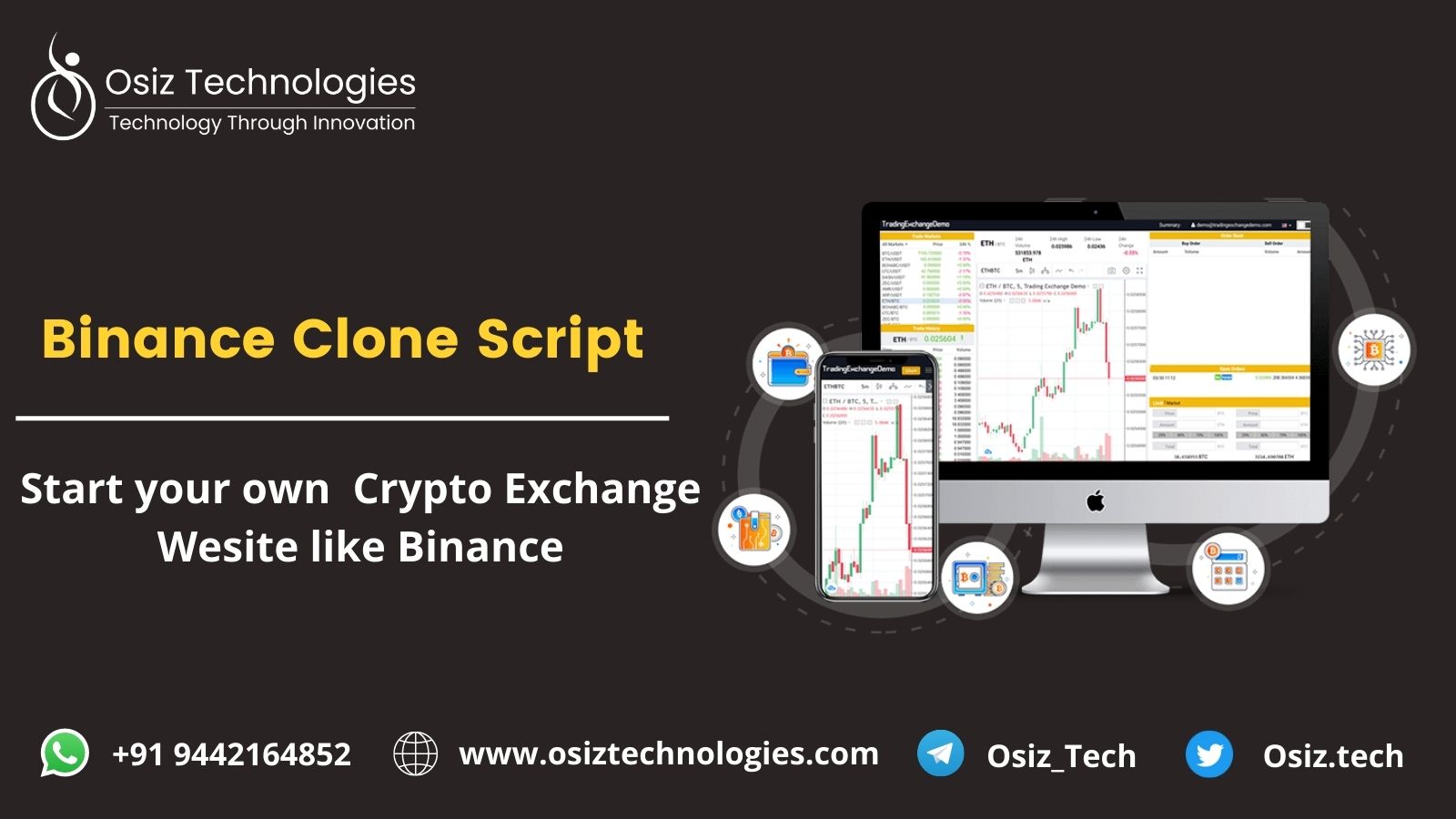 Binance clone script - Basic ways to launch crypto exchange like Binance