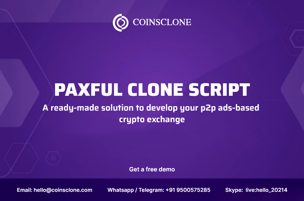 Paxful clone script - Superior way to develop your P2p crypto exchange at a reasonable cost