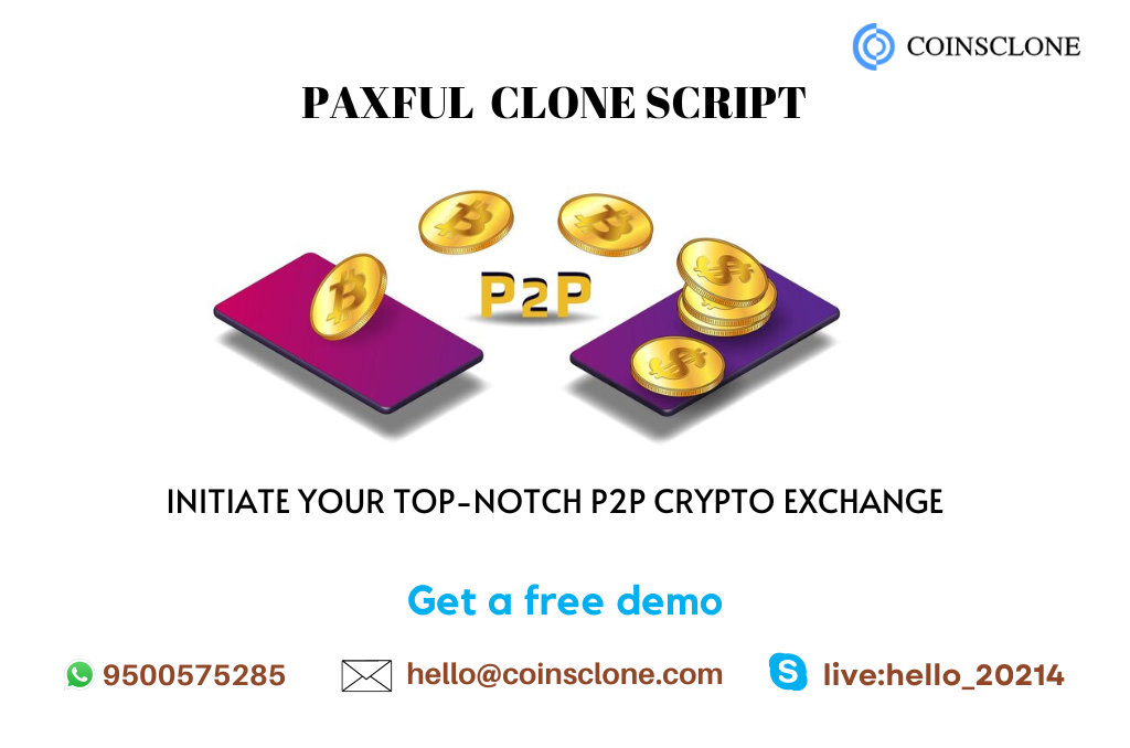 Paxful clone script - Initiate your Top-notch p2p crypto exchange like paxful