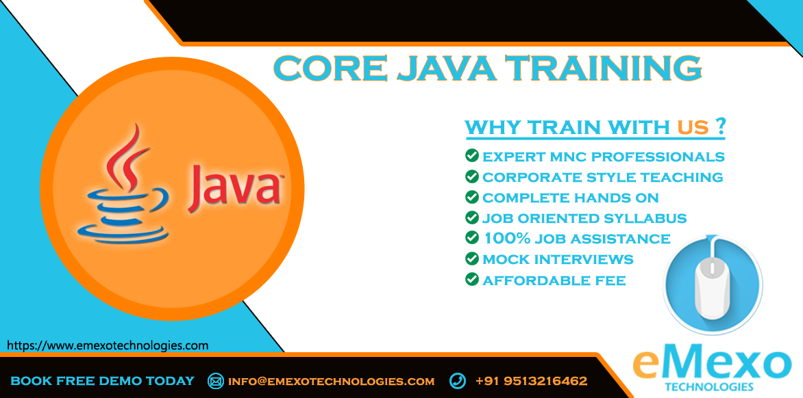 Best Java Training Institute in Electronic City - eMexo Technologies