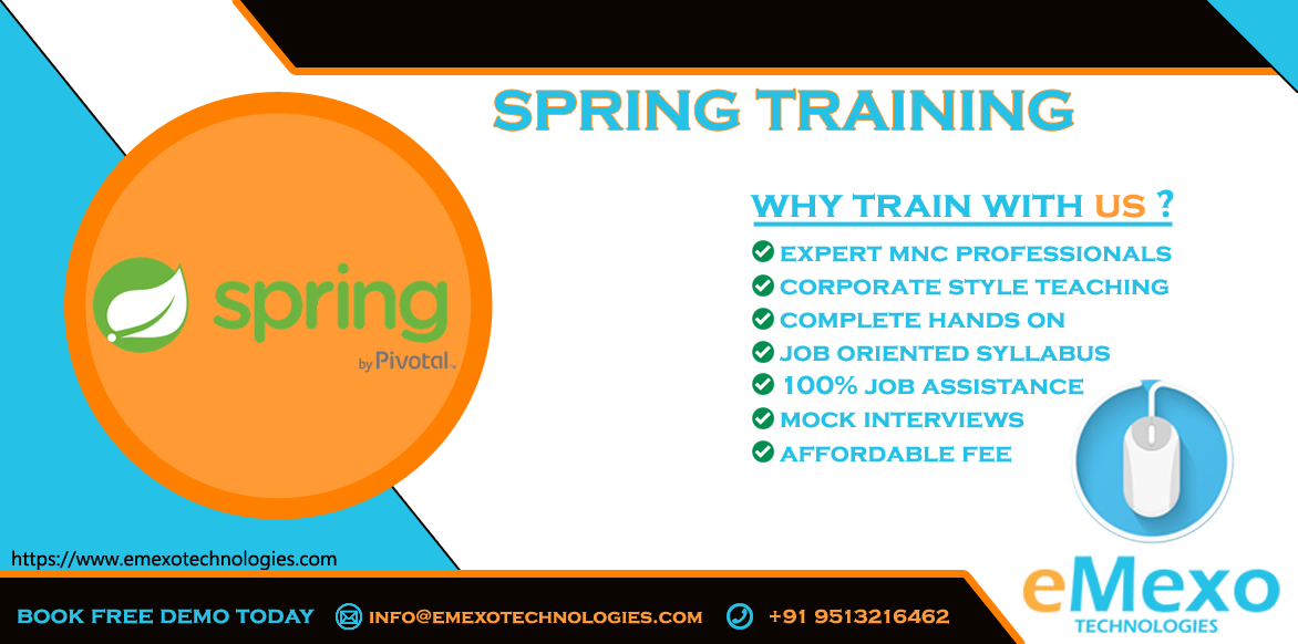 Best Spring Training Institute in Electronic City - eMexo Technologies