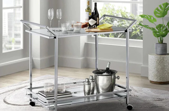 Best Bar Carts for A Stylish Cocktail Service | GWG Outlet