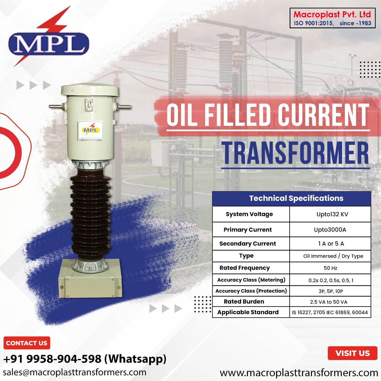 What is Current Transformer and It’s Working Principle?