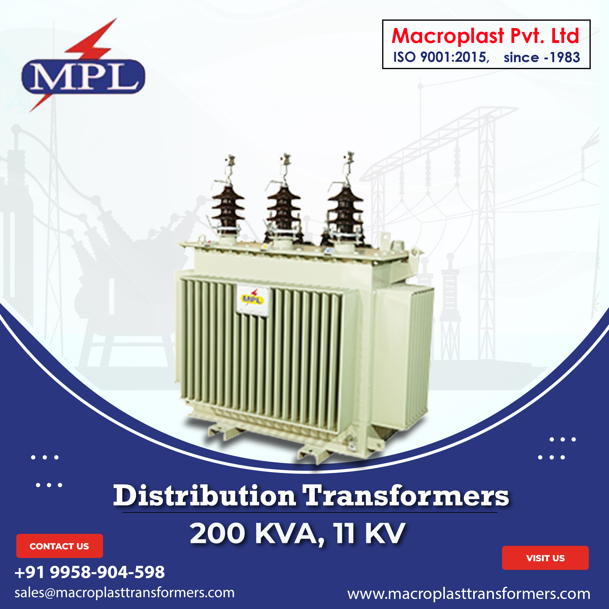 Distribution Transformer Vs Power Transformer
