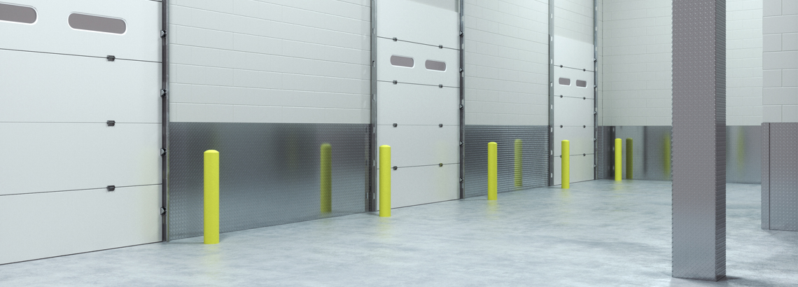 Aluminum Corner Guards - Protek System