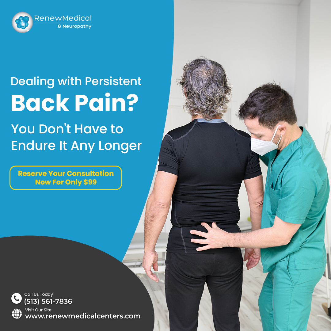 Comprehensive Back Pain Treatment in Cincinnati: Relief for Chronic and Acute Pain