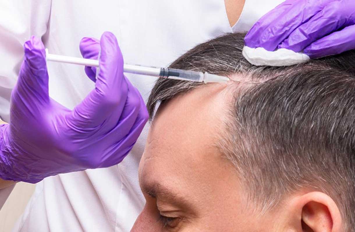 What is PRP and how is it used in a hair treatment? Is there a risk of side effects?