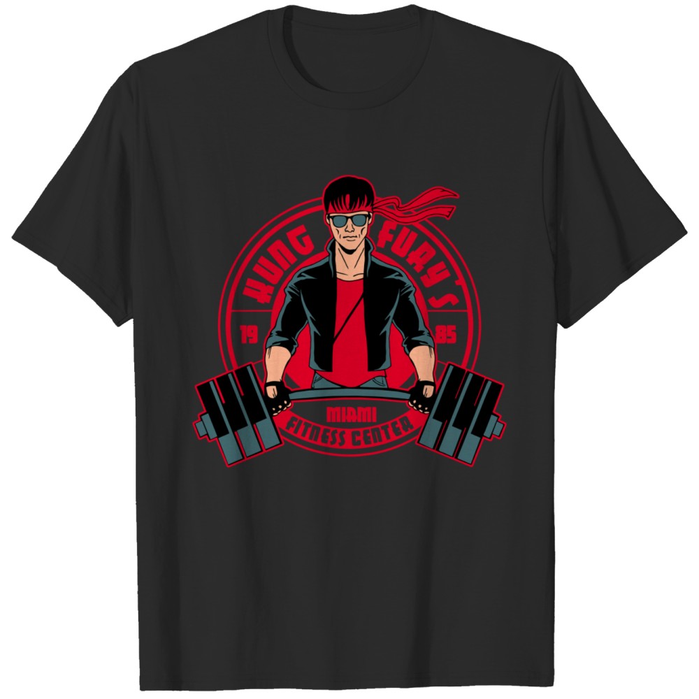 Kung Fury T Shirts Black