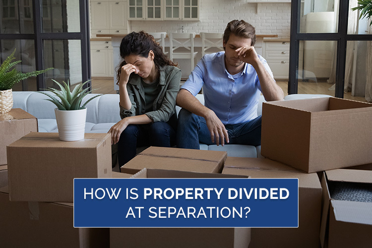How is property divided in a divorce?