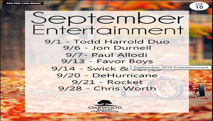 Live Music at The Pier…