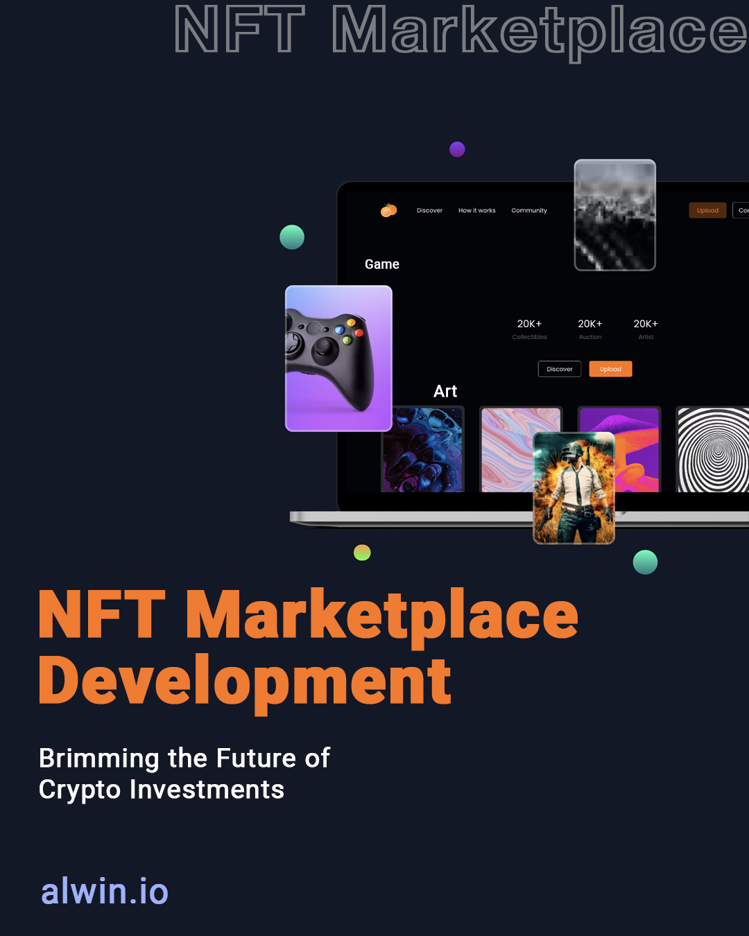 End-to-end NFT marketplace development services for your successful business.