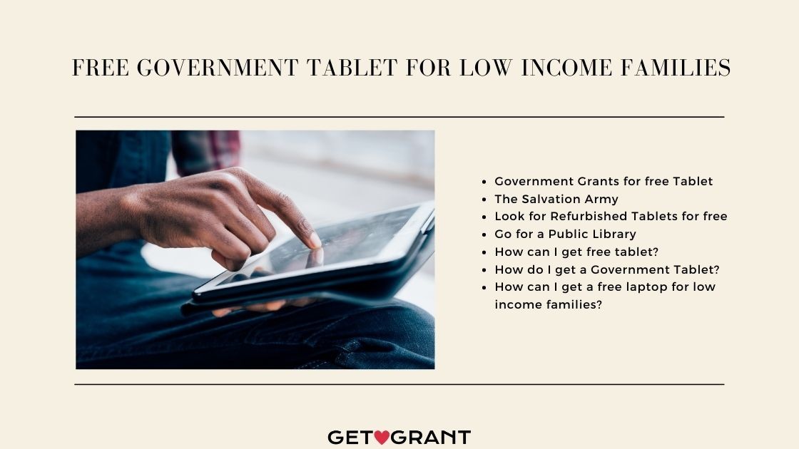 Free Government Tablets Anyone Can Apply