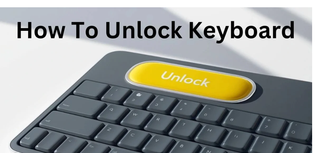 Unlock Laptop keyboard