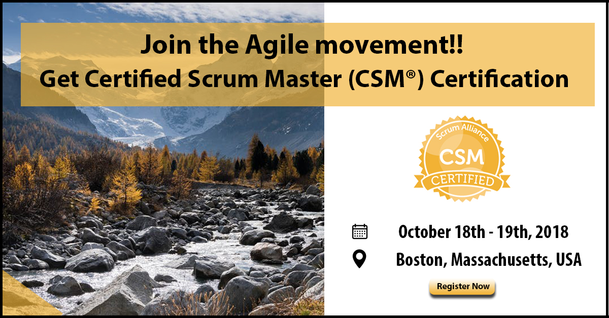 Certified Scrum Master® (CSM