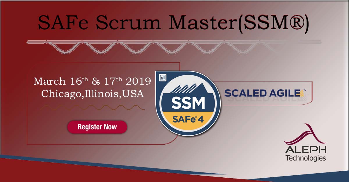 SAFe Scrum Master(SSM®) Workshop