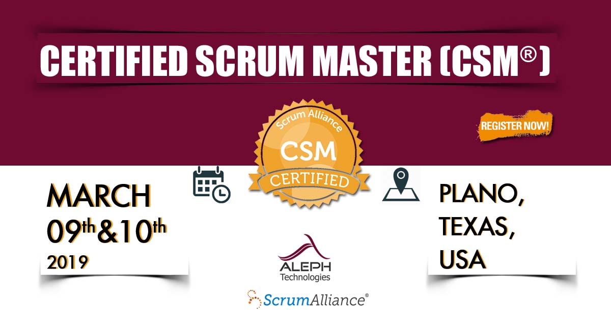 Certified Scrum Master (CSM®)