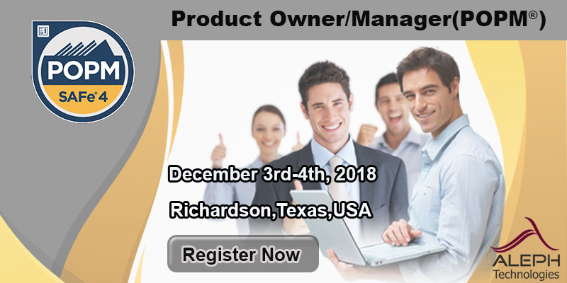 Product Owner/Manager(POPM®)