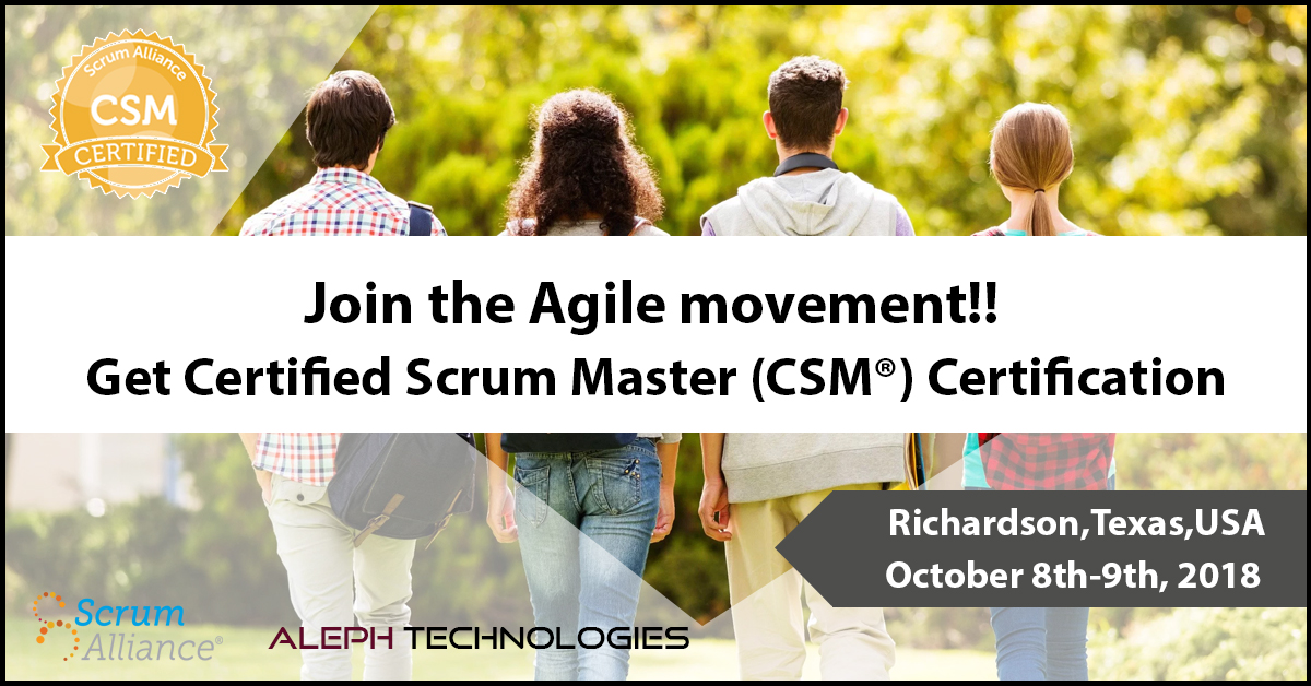 Certified Scrum Master (CSM®)