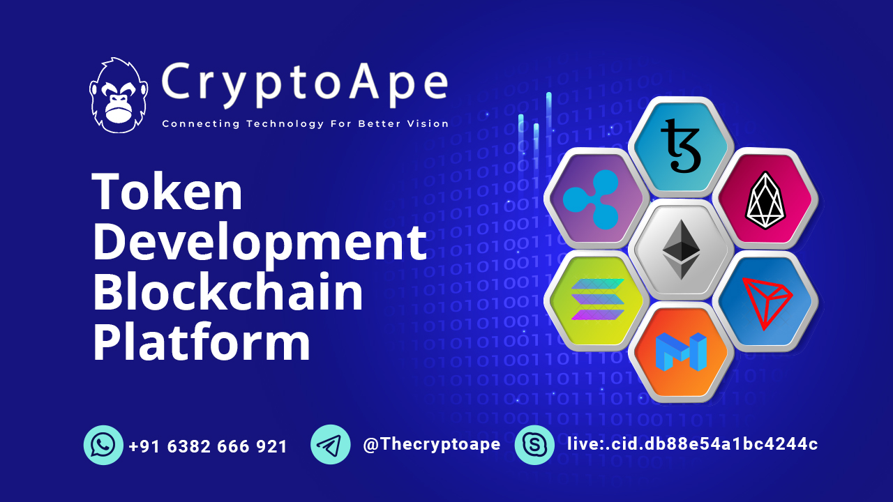 Is it possible to create a token development on a variety of blockchain platforms