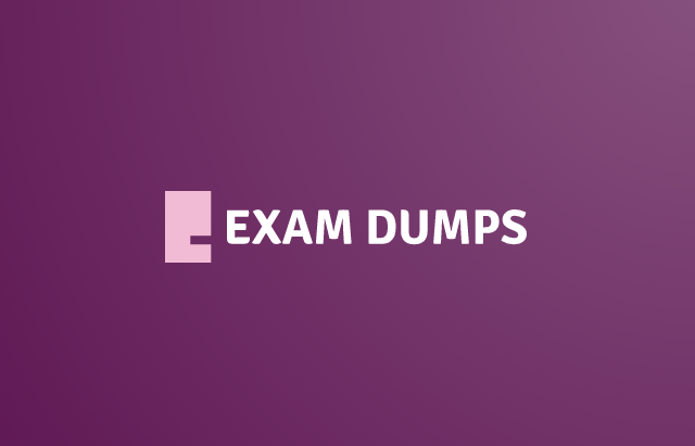 Exam Dumps certification assessments