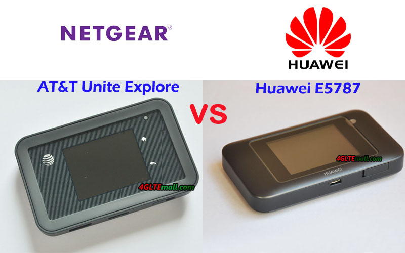 AT&T Unite Explore AC815S VS Huawei E5787