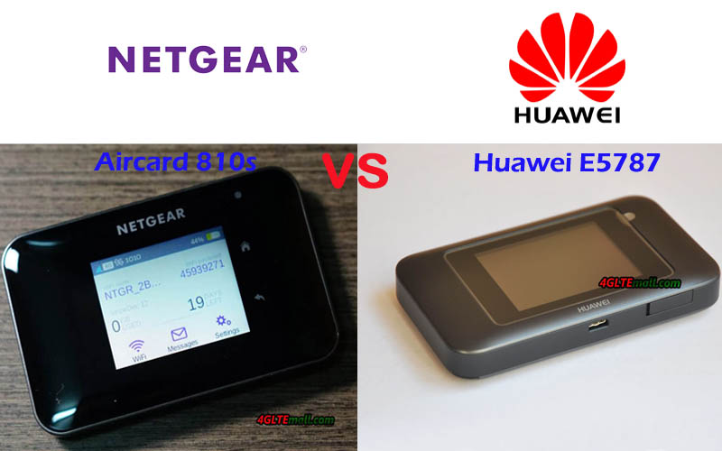 Netgear AC810s VS Huawei E5787 MiFi