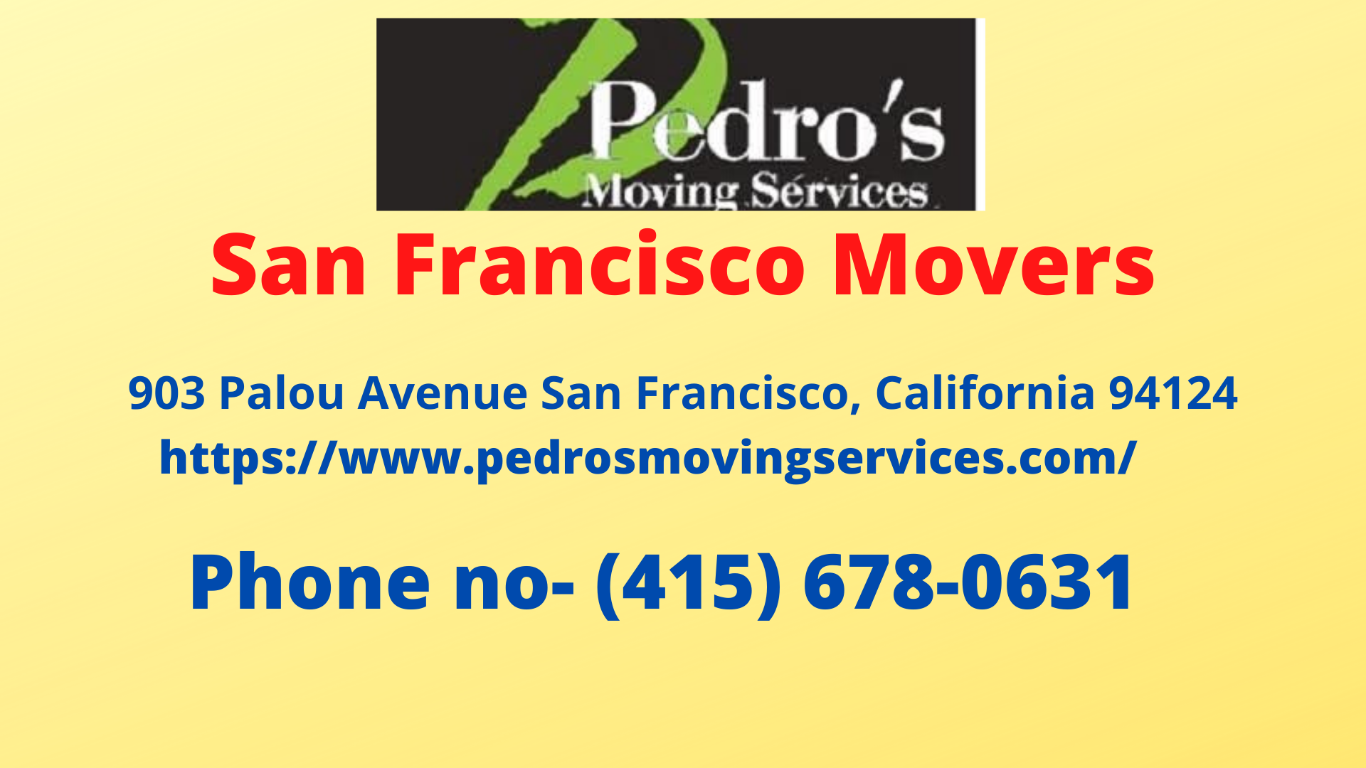 San Francisco Movers